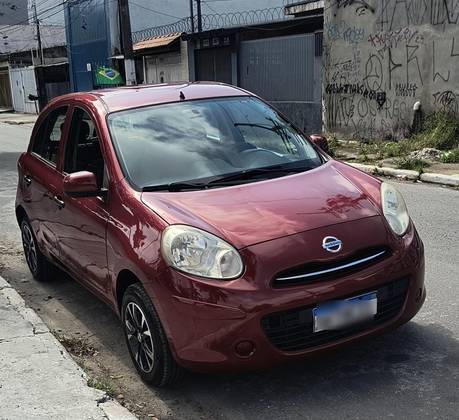 NISSAN MARCH 1.0 S 16V FLEX 4P MANUAL NISSAN MARCH 1.0 S 16V FLEX 4P MANUAL